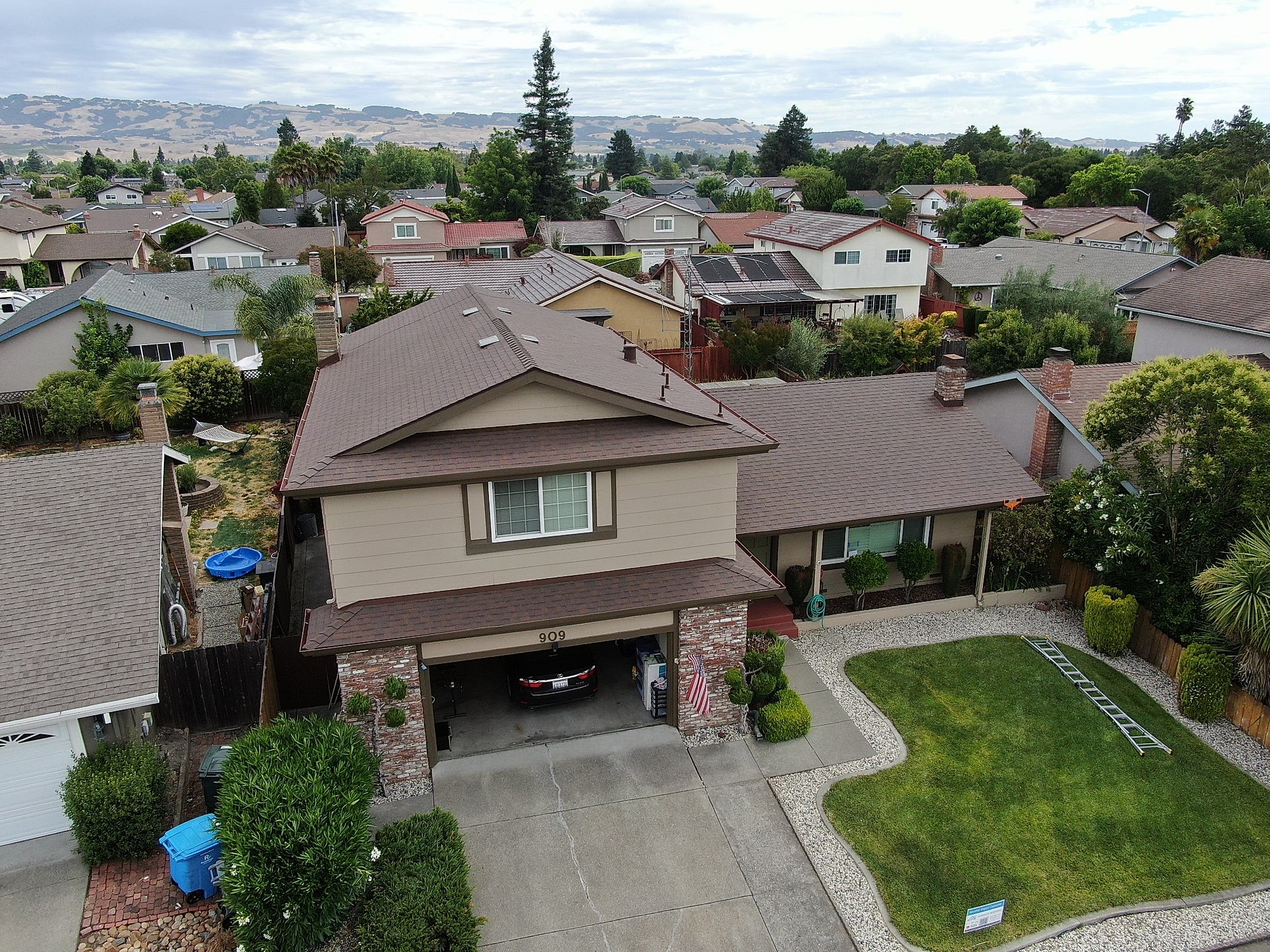roof replacement - roofing project in Los Gatos, CA