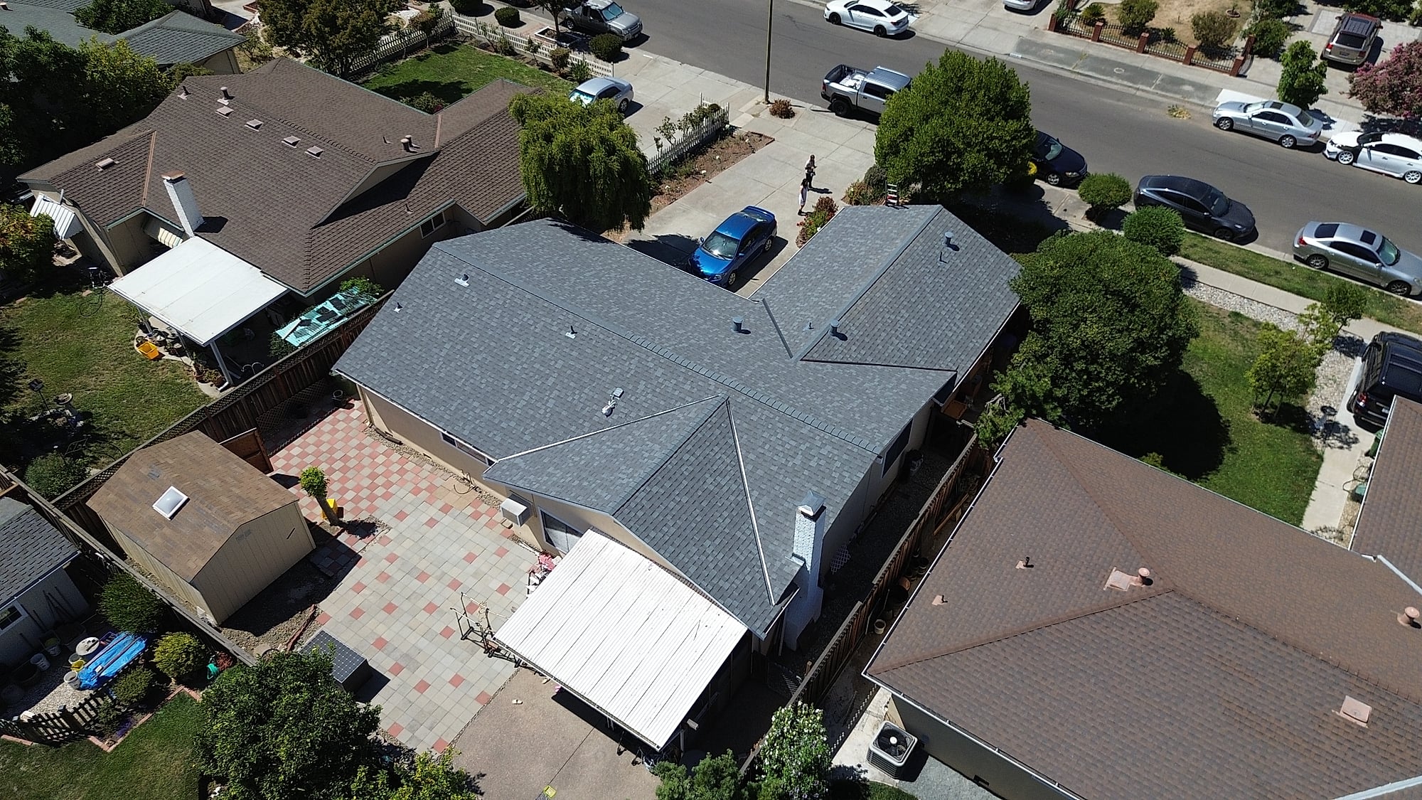 Asphalt Shingles Replacement - roofing project in San Jose, CA